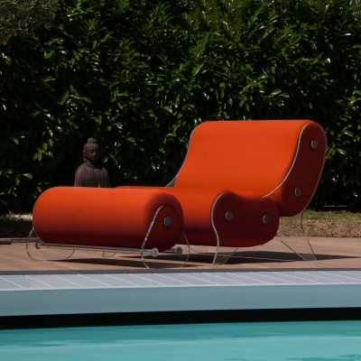 Armchair MW06 Design - acrylic glass - Handmade in France.