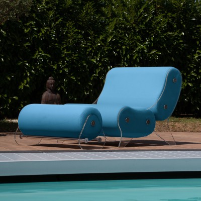 Armchair MW06 Design - acrylic glass - Handmade in France.