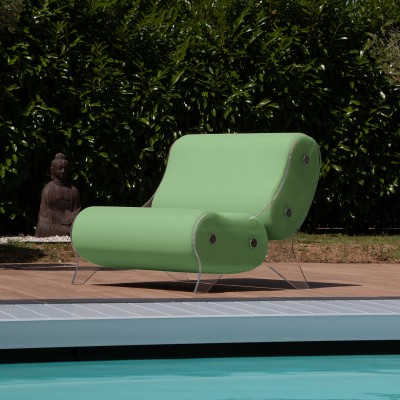 Armchair MW06 Design - acrylic glass - Handmade in France.