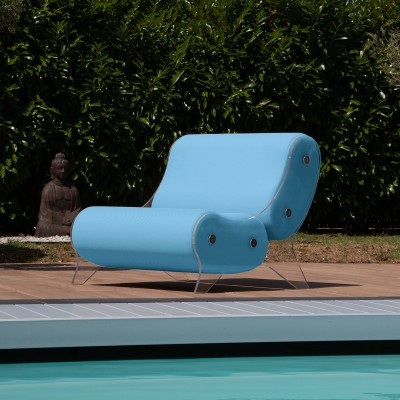 Armchair MW06 Design - acrylic glass - Handmade in France.