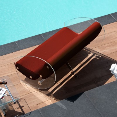 MW07 Design sofa - Foam Seat - Acrylic glass MW07 Design sofa - Foam Seat - Acrylic glass