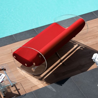 MW07 Design sofa - Foam Seat - Acrylic glass MW07 Design sofa - Foam Seat - Acrylic glass