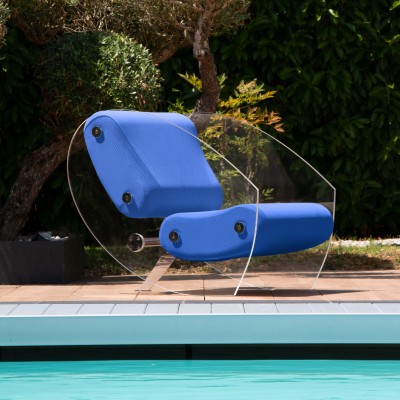 MW07 Design armchair - Foam Seat - Acrylic glass MW07 Design armchair - Foam Seat - Acrylic glass