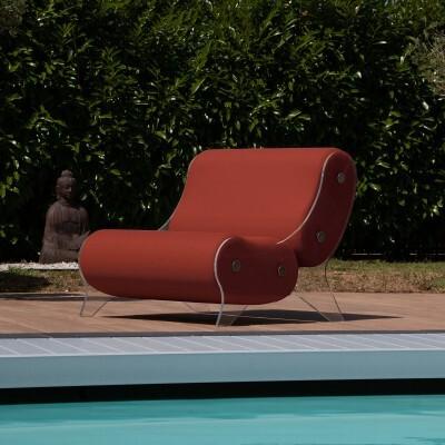 Armchair MW06 Design - acrylic glass - Handmade in France.