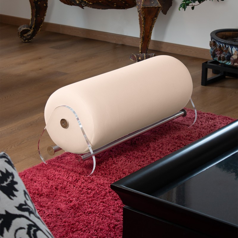 MW06 designer bench in acrylic glass - Handmade in France.