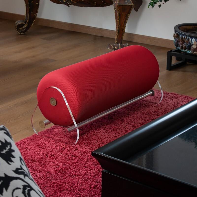 MW06 designer bench in acrylic glass - Handmade in France.