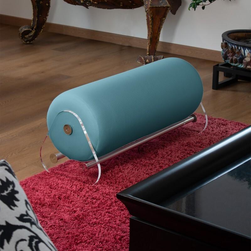 MW06 designer bench in acrylic glass - Handmade in France.