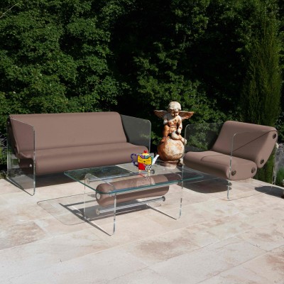 MW08 Design sofa - Foam Seat - Acrylic glass MW08 Design sofa - Foam Seat - Acrylic glass