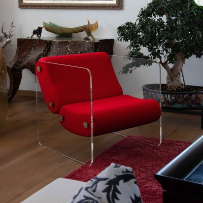 MW08 Design Armchair - Foam Seat - Acrylic glass MW08 Design Armchair - Foam Seat - Acrylic glass