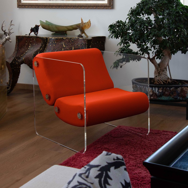 MW08 Design Armchair - Foam Seat - Acrylic glass MW08 Design Armchair - Foam Seat - Acrylic glass