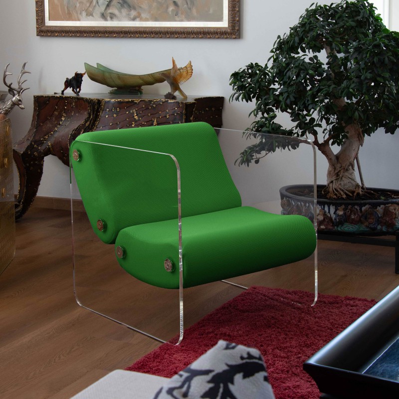 MW08 Design Armchair - Foam Seat - Acrylic glass MW08 Design Armchair - Foam Seat - Acrylic glass