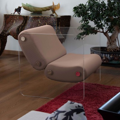 MW08 Design Armchair - Foam Seat - Acrylic glass MW08 Design Armchair - Foam Seat - Acrylic glass