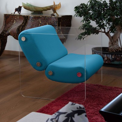 MW08 Design Armchair - Foam Seat - Acrylic glass MW08 Design Armchair - Foam Seat - Acrylic glass
