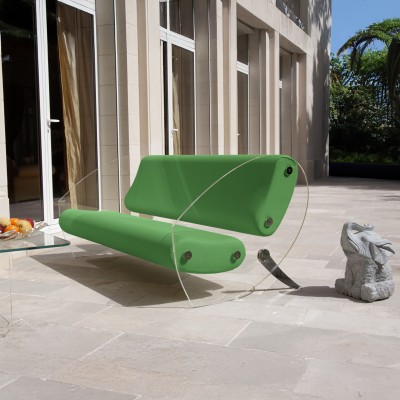 MW07 Design sofa - Foam Seat - Acrylic glass MW07 Design sofa - Foam Seat - Acrylic glass