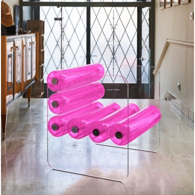 Fauteuil design MW01 fait main en France - en verre ou PMMA et en TPU écoresponsable. Fauteuil design MW01 fait main en France - en verre ou PMMA et en TPU écoresponsable.