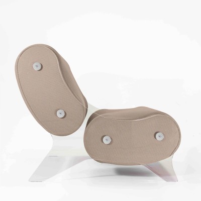 Design Sessel MW06 – Wände aus gegossenem PMMA, Sitz aus Schaumstoff