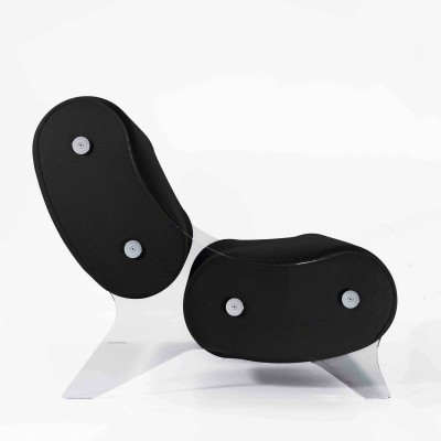 Design armchair MW06 – Cast PMMA panels, foam seat