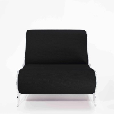 Design armchair MW06 – Cast PMMA panels, foam seat
