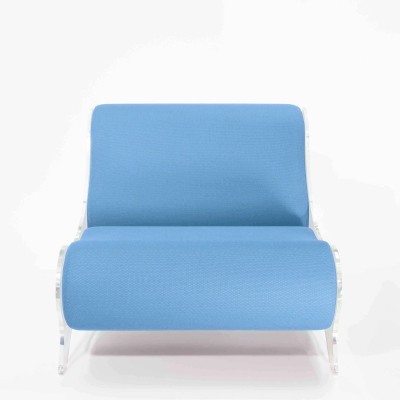 Design armchair MW06 – Cast PMMA panels, foam seat