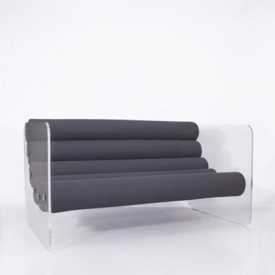 Sofa MW02 - PMMA - Handmade in France.