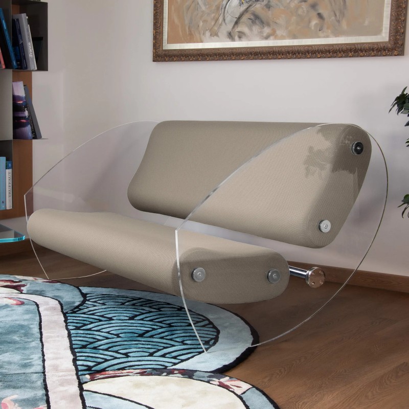 MW07 Design sofa - Foam Seat - PMMA