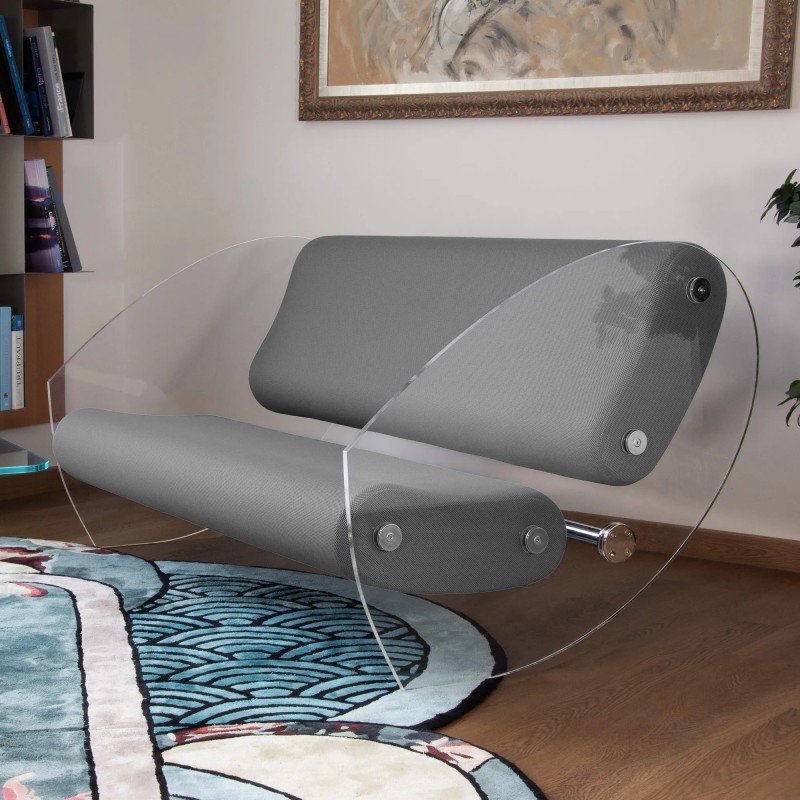 MW07 Design sofa - Foam Seat - PMMA