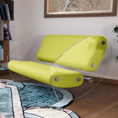 MW07 Design sofa - Foam Seat - PMMA