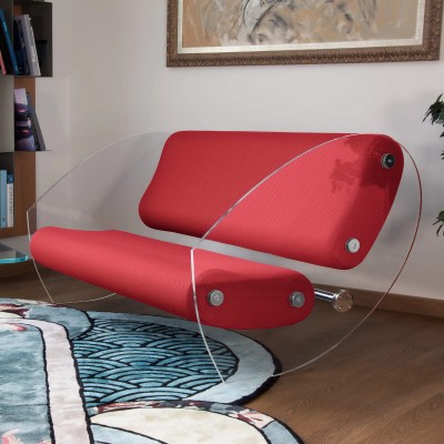 MW07 Design sofa - Foam Seat - PMMA