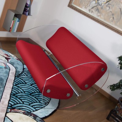 MW07 Design sofa - Foam Seat - PMMA