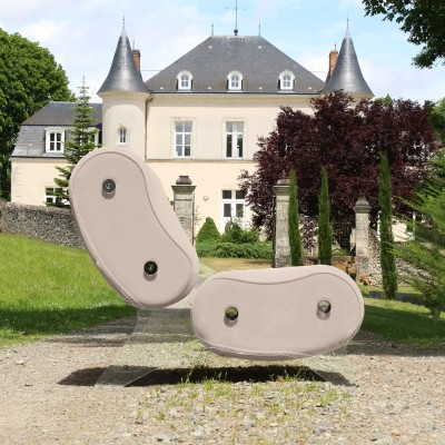 Sofa MW06 Design - Acrylic glass - Handmade in France.