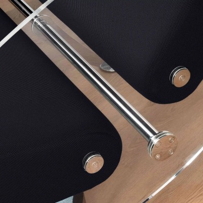 Fauteuil design MW07 en PMMA ou verre trempé – Assise en mousse – Fait main en France.