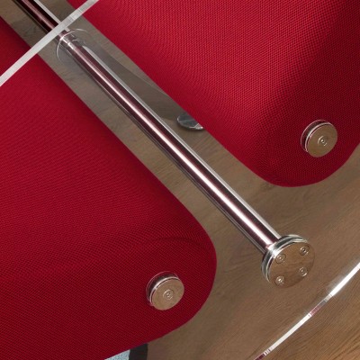 Fauteuil design MW07 en PMMA ou verre trempé – Assise en mousse – Fait main en France.