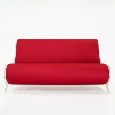 Design-Sofa MW06 aus PMMA - Handgefertigt in Frankreich.