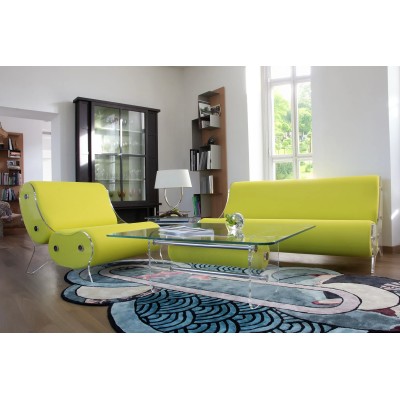 Design-Sofa MW06 aus PMMA - Handgefertigt in Frankreich.