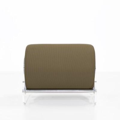 MW06 Design-Pouf aus PMMA - Handgefertigt in Frankreich.