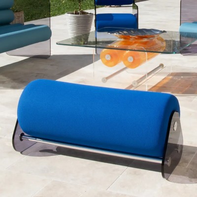 MW06 designer bench in PMMA - Handmade in France.