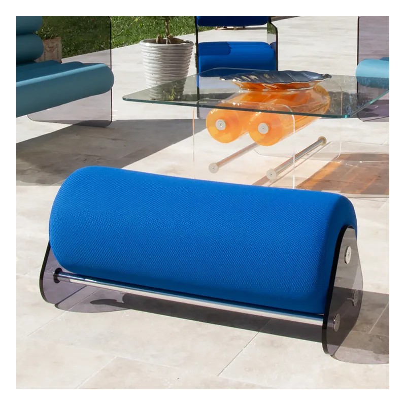 Banc design MW06 en PMMA - Fait main en France.