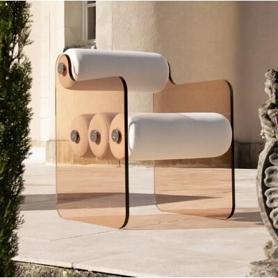 Designerstuhl MW04 aus PMMA - Handgefertigt in Frankreich.