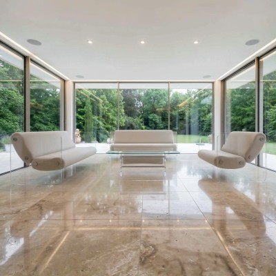 MW08 Design sofa - Foam Seat - Acrylic glass