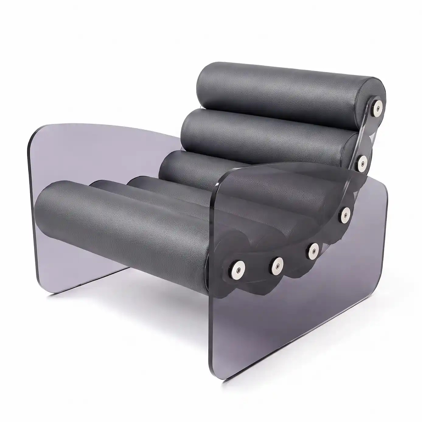Fauteuil design intérieur et extérieur MW03 - Assise en mousse - Fabriqué à la main en France.