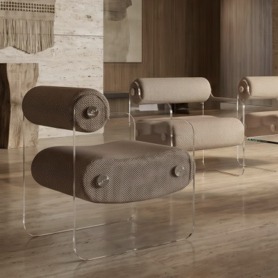 Designerstuhl MW04 aus PMMA - Handgefertigt in Frankreich.