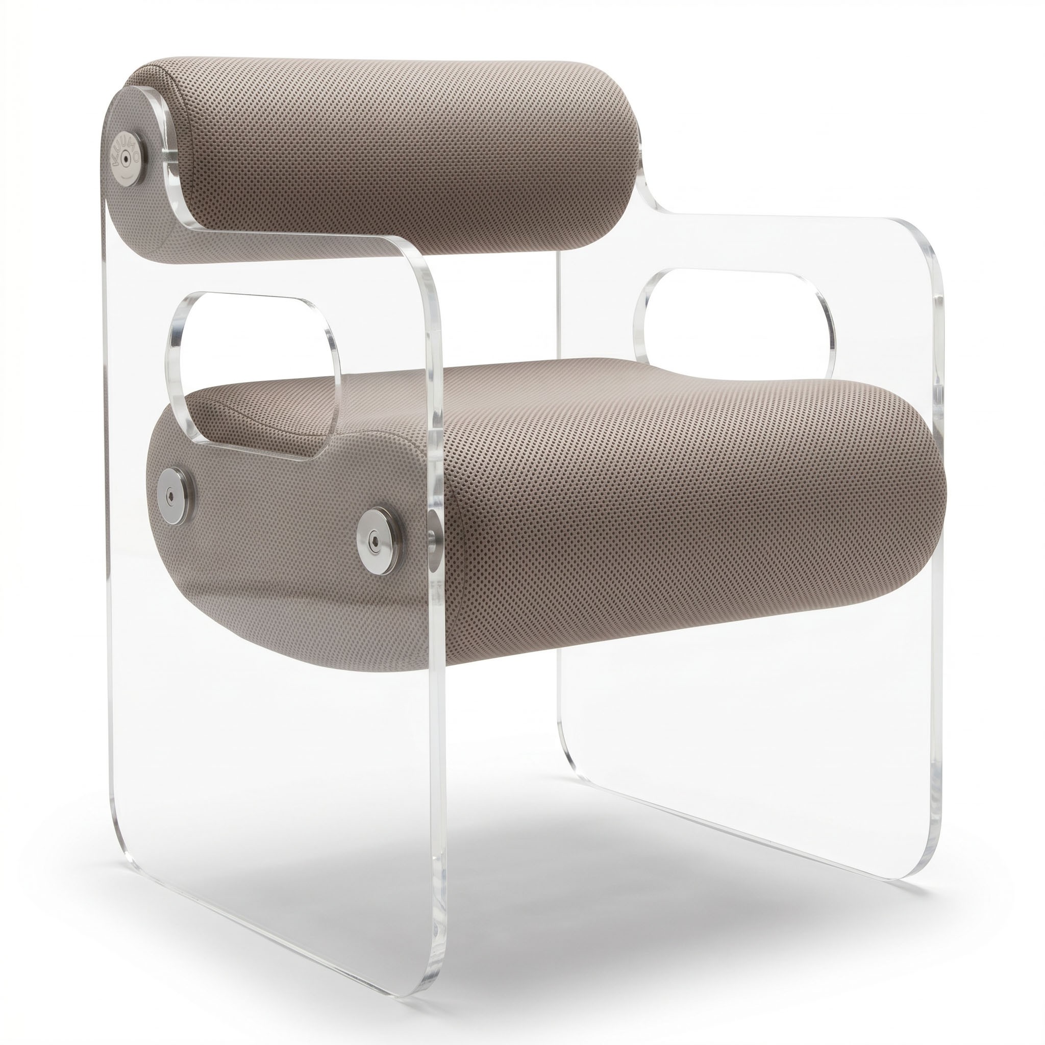 Designerstuhl MW04 aus PMMA - Handgefertigt in Frankreich.