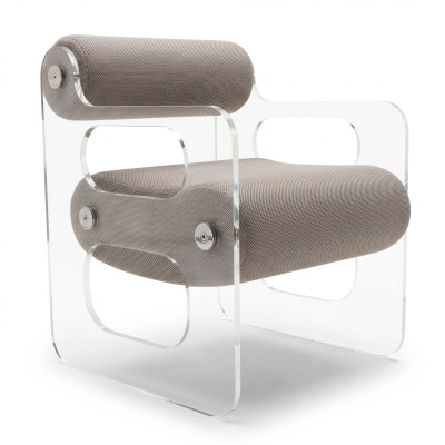 Designerstuhl MW04 aus PMMA - Handgefertigt in Frankreich.